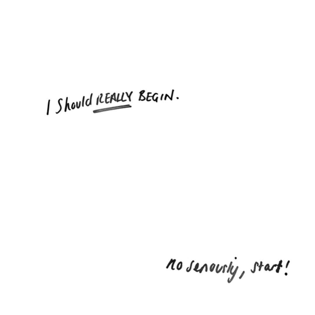 Caitlin Littlejohns, I should really begin. No seriously, start!, 2022