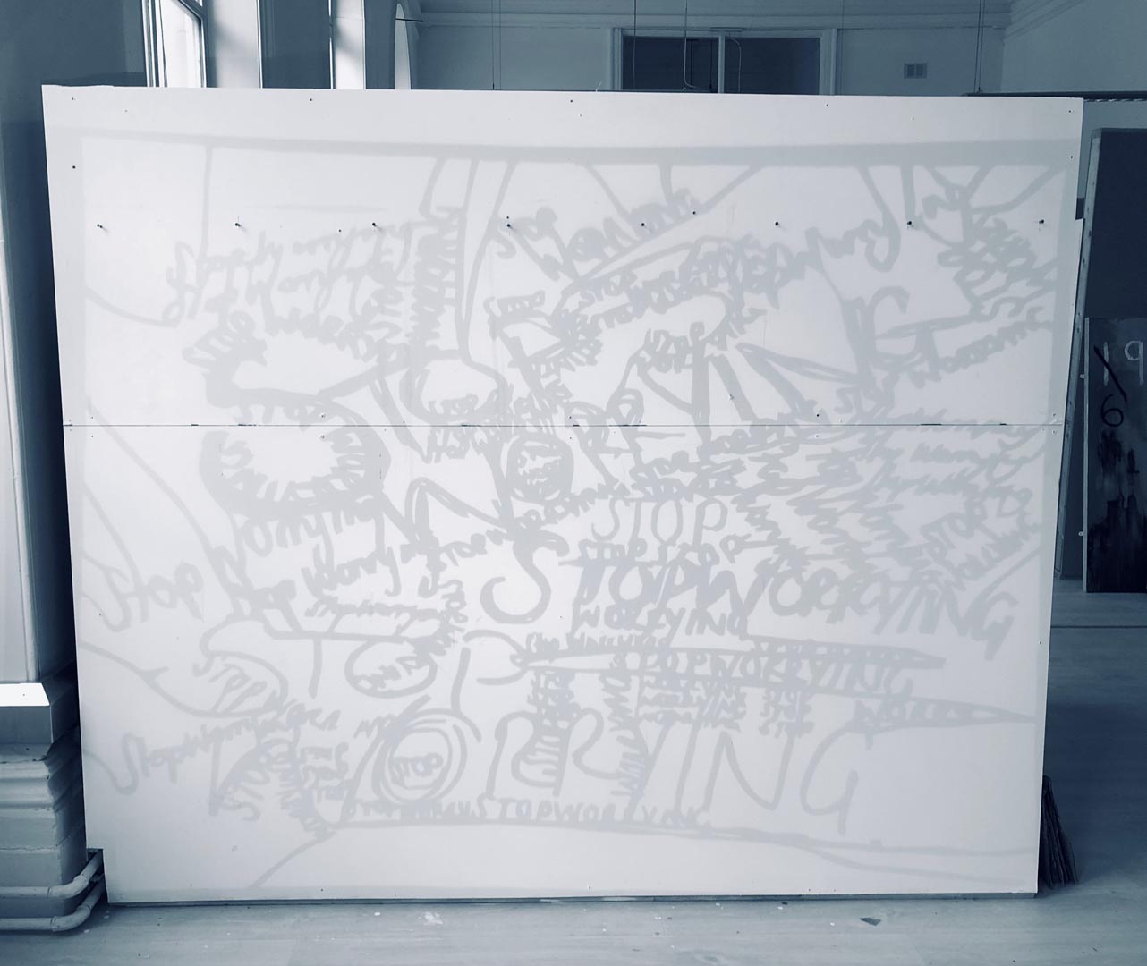 Caitlin Littlejohns, Stop Worrying Projection, 2022