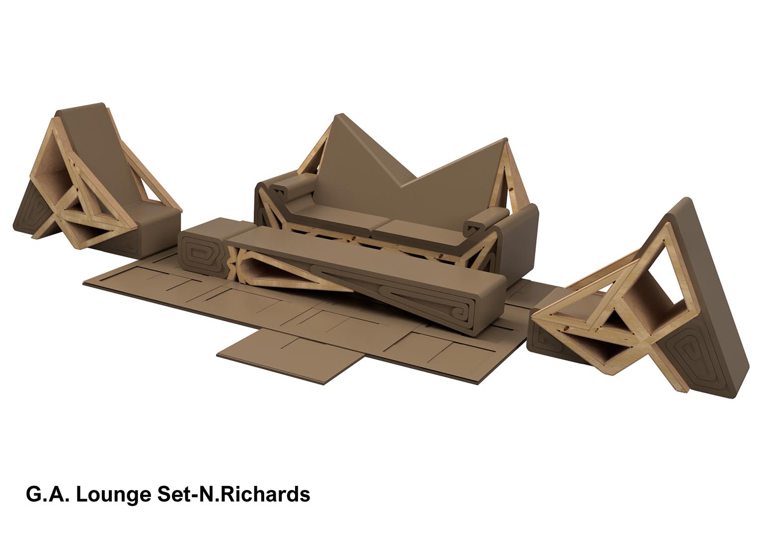 N. Richards-G.A. Lounge Set-4