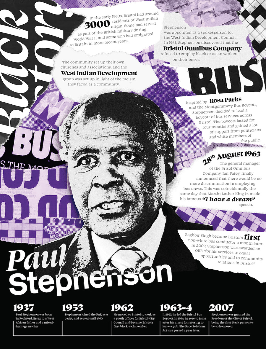 Paul Stephenson purple