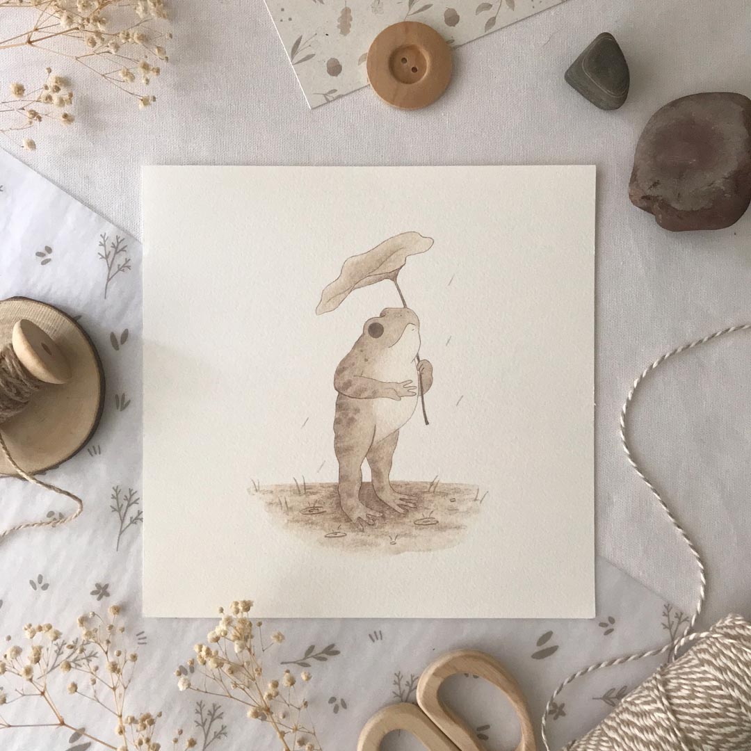 Rebecca Cowley Toad print