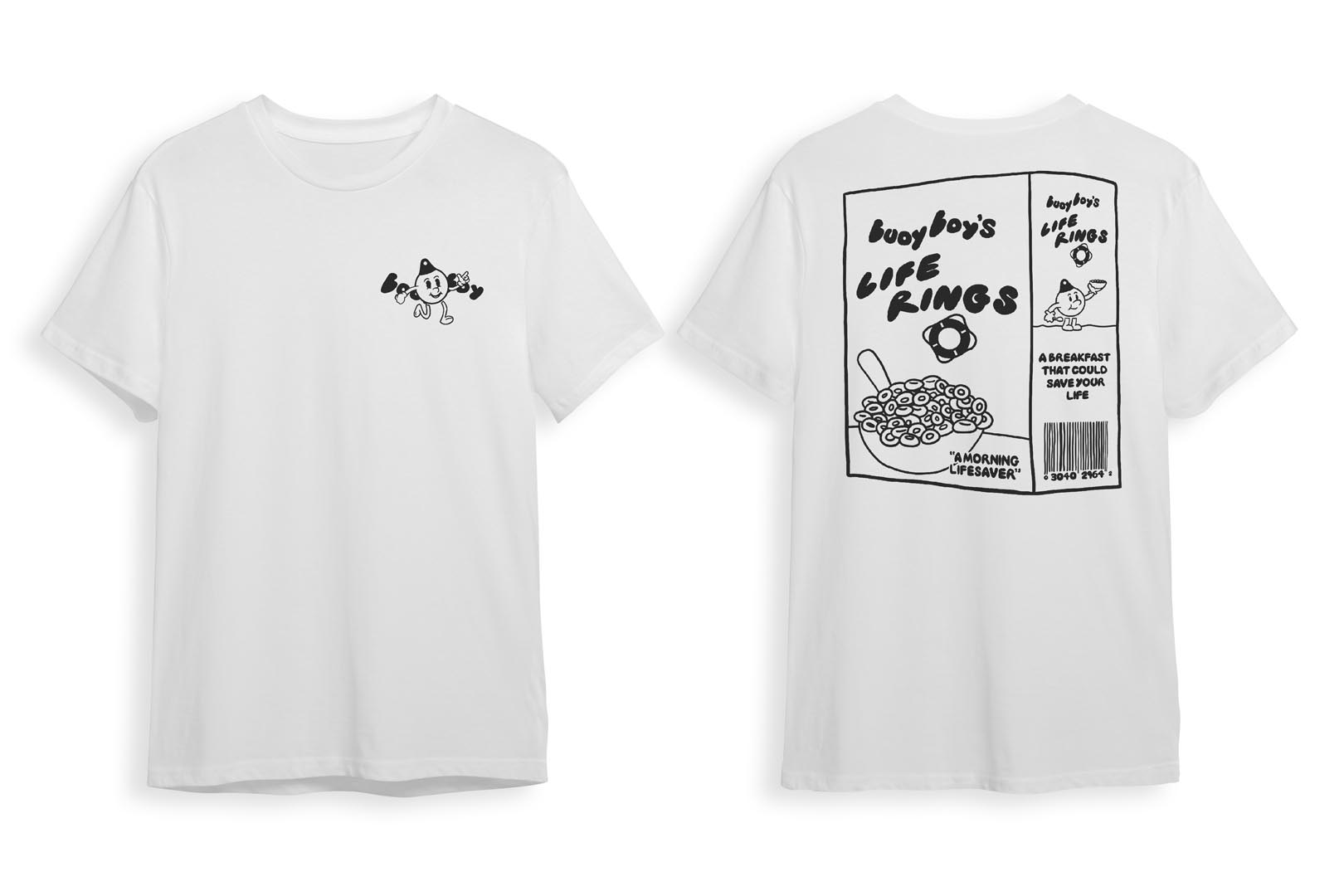 William Collyer Life Saver Cereal Shirt Design